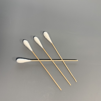 Tampons de coton chirurgicaux en bois organiques hypoallergéniques protégés de la poussière pour des femmes
