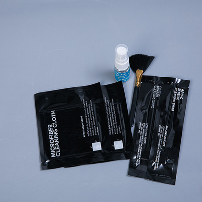Humide coupé par laser non tissé protégé de la poussière de tissu de Microfiber pré, chiffon de nettoyage de lentille de CCD