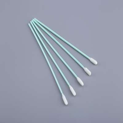 Les écouvillons protégés de la poussière de nettoyage de mousse, nettoyage de tête d'impression tamponne la longue poignée de pp