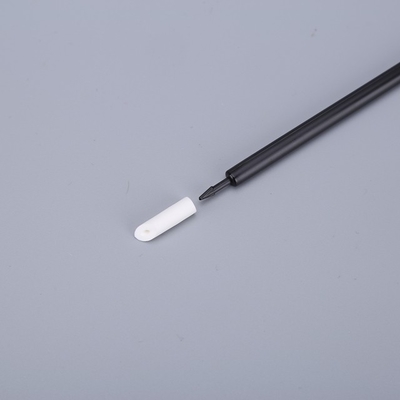 Tampons de coton biseautés de pièce propre d'unité centrale, bâton noir des écouvillons jetables pp