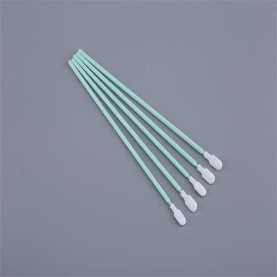Q incline la mousse blanche de tampons de coton pour le ménage/industriel stérile/laboratoire