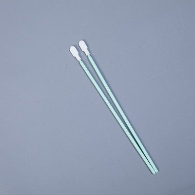 Écouvillons de nettoyage d'imprimante de dissolvant de nettoyage de carte PCB avec le long bâton vert de pp