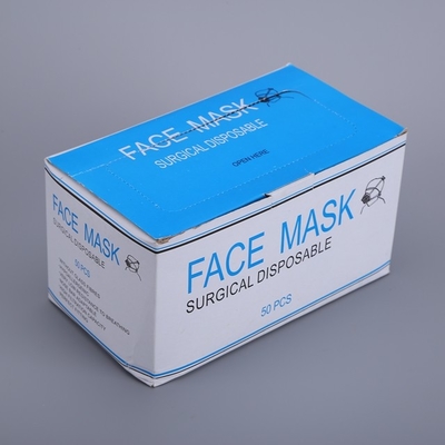 Masque protecteur jetable chirurgical d'hôpital avec l'excellente perméabilité à l'air