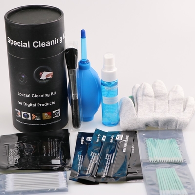 9 dans 1 kit de nettoyage de capteur spécial de caméra avec le jet de nettoyage