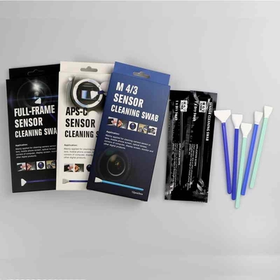 Plein capteur de caméra de cadre nettoyant le bâton de l'écouvillon pp de capteur de Microfiber