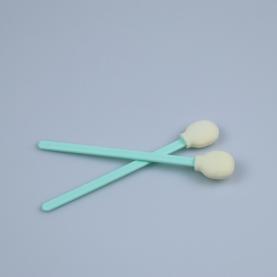 Les tampons de coton dissolvants de nettoyage d'arme à feu de tête ronde de mousse pour la tête d'imprimante nettoient
