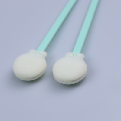 Les tampons de coton dissolvants de nettoyage d'arme à feu de tête ronde de mousse pour la tête d'imprimante nettoient