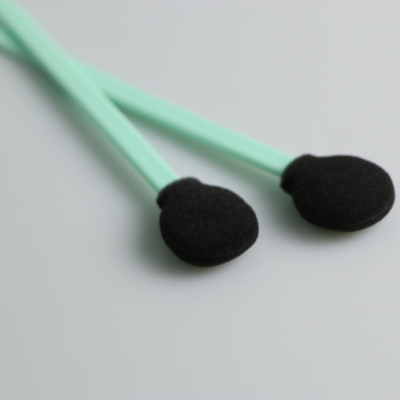 Les tampons de coton dissolvants de nettoyage d'arme à feu de tête ronde de mousse pour la tête d'imprimante nettoient