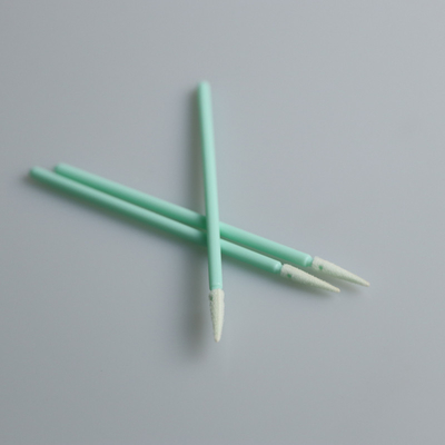 Le nettoyage électronique d'astuce dirigé par écouvillon protégé de la poussière de bourgeon de coton de Cleanroom tamponne la mousse