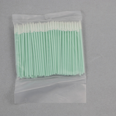 Le nettoyage électronique d'astuce dirigé par écouvillon protégé de la poussière de bourgeon de coton de Cleanroom tamponne la mousse