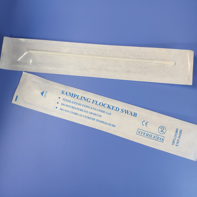 écouvillon nasal assemblé par nylon emballé stérile individuel de 150mm