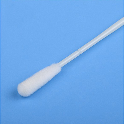 écouvillon stérile jetable médical oral assemblé en nylon de 150mm
