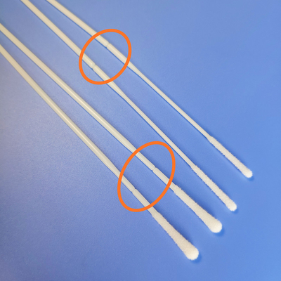 Les ABS manipulent l'écouvillon nasopharyngal assemblé en nylon pour la grippe