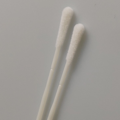 Tampon de coton médical oral de gorge nasale de collection de spécimen