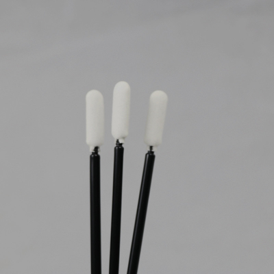 écouvillons non pelucheux de mousse de Cleanroom de poignée de polypropylène de 113mm