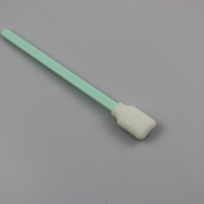 TX707 Type écouvillon en mousse Longueur totale 128 mm Écouvillon en éponge de salle blanche à bâton rouge