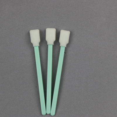 Pp non pelucheux collent des écouvillons de mousse de Cleanroom avec l'astuce de palette