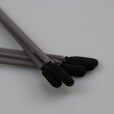 Anti gants en nylon statiques de sécurité d'ESD, gants en nylon non pelucheux de bande noire