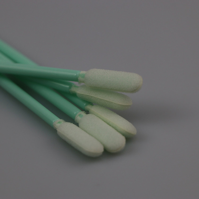 La poussière de nettoyage de surface d'écouvillon de montre enlèvent le bâton ouvert d'astuce de mousse de cellules