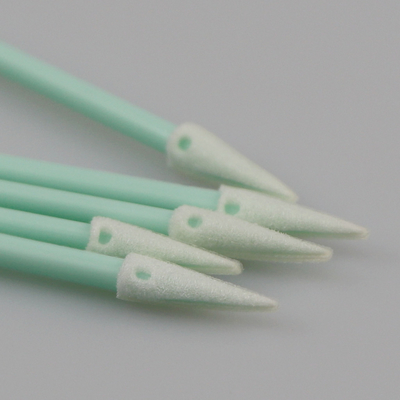 Pp collent des écouvillons d'astuce de Mini Pointed Sharp Head Foam pour le nettoyage de cannelure de fente de clavier