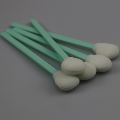 les écouvillons non pelucheux ronds pp de mousse de Cleanroom de 125mm collent