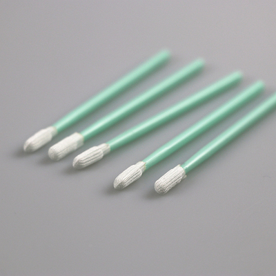 Écouvillons non pelucheux de tergal de la tête 70mm de polyester de Cleanroom de TX754B avec le certificat de GV