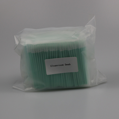 Écouvillon de polyester de doubles couches de Cleanroom pour le microscope de nettoyage d'instrument de précision