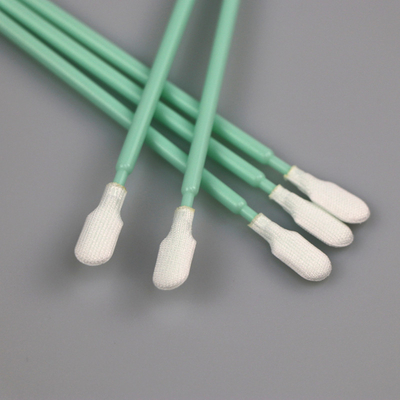 Écouvillon rond non pelucheux de polyester d'astuce de tergal de Cleanroom extra-long de poignée de fournisseur de la Chine