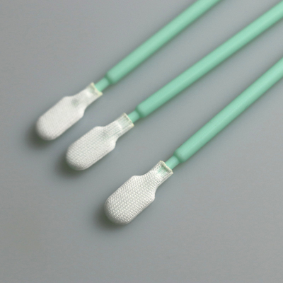 La tête ronde de tergal tamponne pour les écouvillons non poussiéreux de polyester de Cleanroom industriel