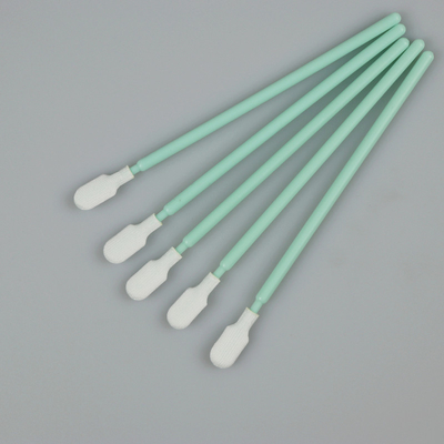 La tête ronde de tergal tamponne pour les écouvillons non poussiéreux de polyester de Cleanroom industriel