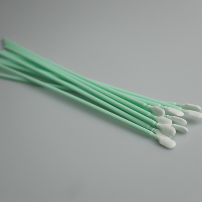 écouvillons propres jetables de polyester de poignée de 250mm meilleurs longs pour la carte PCB