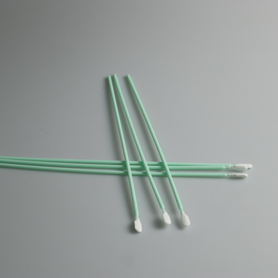 Écouvillon rond non pelucheux de polyester d'astuce de tergal de Cleanroom extra-long de poignée de fournisseur de la Chine