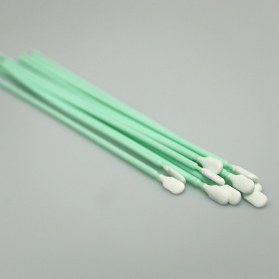 Écouvillon rond non pelucheux de polyester d'astuce de tergal de Cleanroom extra-long de poignée de fournisseur de la Chine