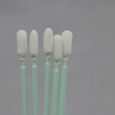 Bâton ouvert de l'écouvillon 165mm d'astuce de mousse de Cleanroom d'éponge de cellules long