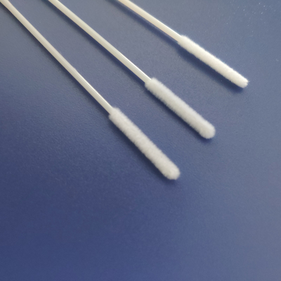 Le gaz d'ordre technique a stérilisé le tampon de coton médical de gorge nasale