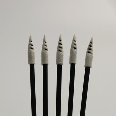 Le Cleanroom du polypropylène 67mm écument les tampons de coton aigus