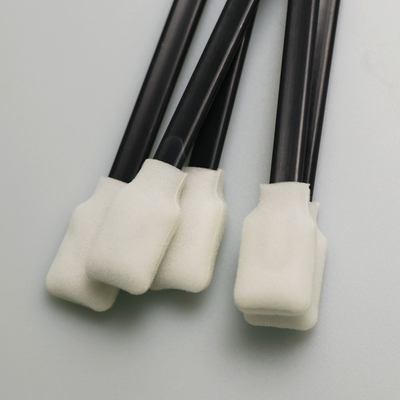 Coupure des écouvillons de nettoyage 125mm d'astuce non pelucheuse de mousse des traceurs