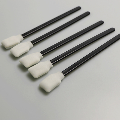 Coupure des écouvillons de nettoyage 125mm d'astuce non pelucheuse de mousse des traceurs