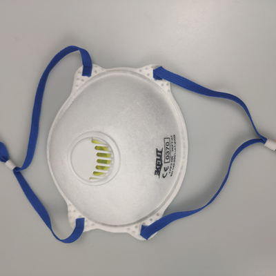 Masque protecteur protecteur Tête-monté de forme de tasse avec la valve de respiration