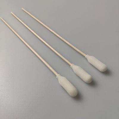 150mm médical tampon de coton en bois couvert par mousse de 6 pouces