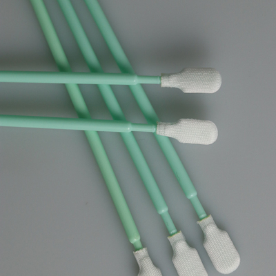 tête non pelucheuse de palette d'écouvillon de polypropylène de polyester de Cleanroom de 165mm