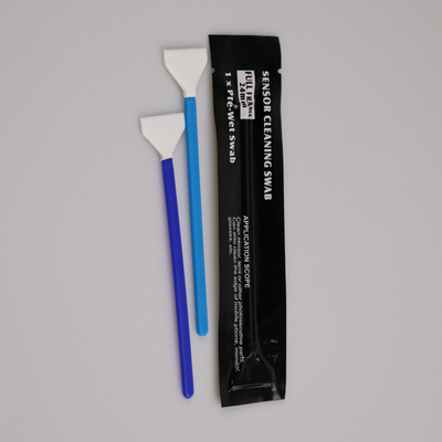 Écouvillons de nettoyage de capteur protégé de la poussière d'astuce de Microfiber de 2 plis pour la caméra CCD
