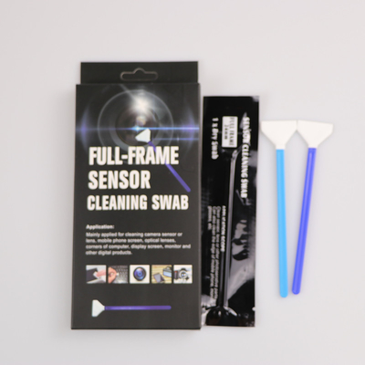 écouvillons de nettoyage de caméra de 24mm de plein capteur non pelucheux de cadre avec la tête de Microfiber