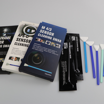 Le plein cadre Microfiber de caméra non pelucheuse tamponne avec la poignée de pp