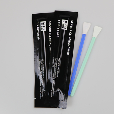 12mm Microfiber non-tissé 4/3 écouvillon de nettoyage de capteur de caméra