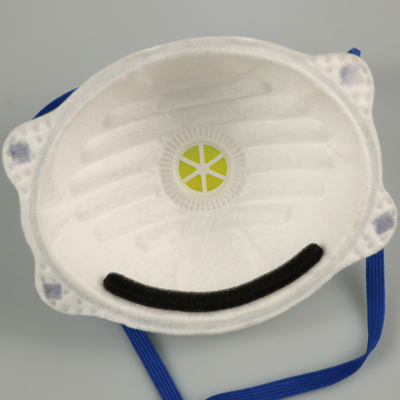Masque protecteur jetable non-tissé du tissu FFP3 NR avec la valve de respiration