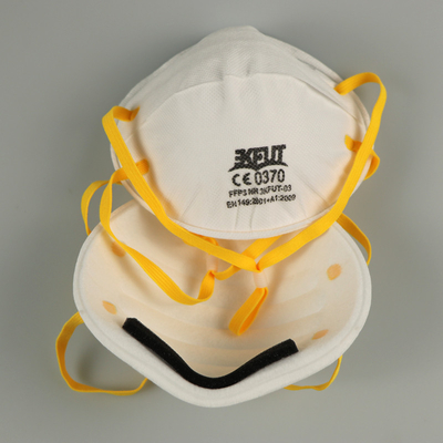 Type masque protecteur personnel de la tasse FFP3 de la CE non pelucheux