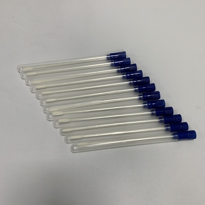 Écouvillon stérile de mousse d'essai de virus d'ordre technique de bâton d'ABS pour la collection témoin d'hôpital