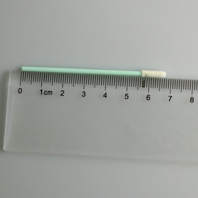 la tête ronde Q de 3.2mm incline des écouvillons de mousse de Cleanroom de bâton de polypropylène