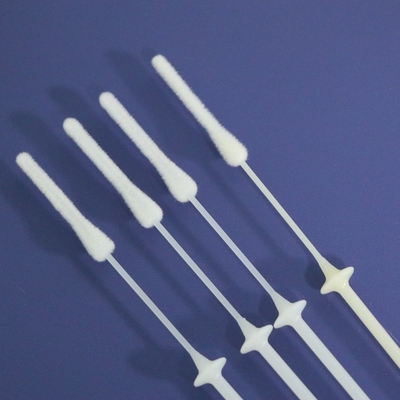 Écouvillon nasal assemblé en nylon d'emballage d'ordre technique de collection stérile jetable individuelle témoin